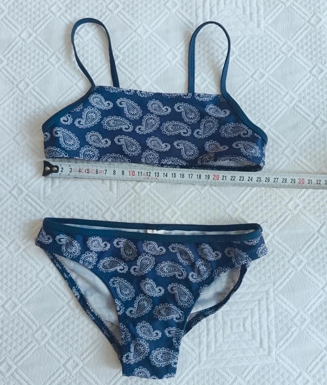 Bañador estampado paisley tex 6/7 años – photo 4